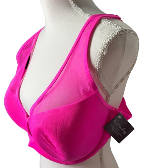 SMART & SEXY hot pink underwire bra style SA1389 size 40DDD NWT - Picture 2 of 4